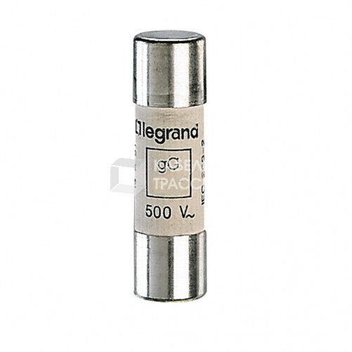 Предохранитель промышленный цилиндрический gG 14x51 16а 500В без бойка | 014316 | Legrand