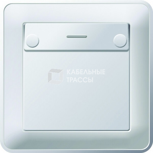 Wessen 59 Белый Выключатель карточный 16А (в сборе) | VS616-051-18 | Schneider Electric