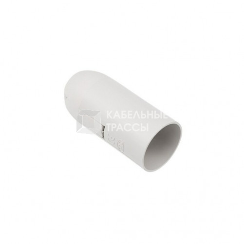 Патрон пластиковый термостойкий подвесной Е14 белый c этикеткой | 11-8822 | Rexant