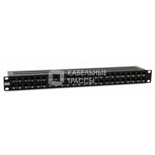 Патч-панель PPHD-19-48-8P8C-C6A-110D высокой плотности 19