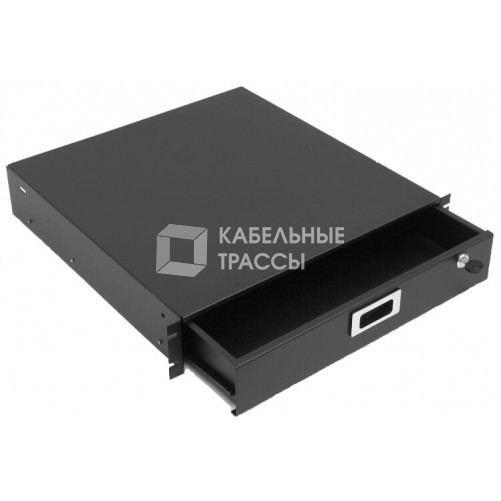 Ящик для документов WZ-SB67-00-00-161 2U x 415 x 465 mm, цвет черный (RAL 9005) (SZB-67-00-00/9005) | 16542 | Zpas