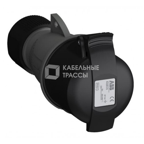 Розетка кабельная Easy&Safe 432EC5,32А,3P+N+E,IP44,5ч|2CMA102050R1000| ABB