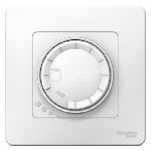 Blanca С/У Белый Светорегулятор (диммер) поворотно-нажимной 400Вт | BLNSS040011 | SE