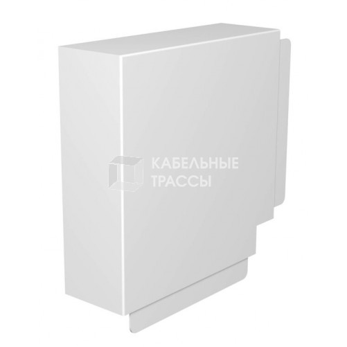 Крышка плоского угла кабельного канала WDK 80x210 мм (ПВХ,белый) (WDK HF80210RW) | 6193025 | OBO Bettermann