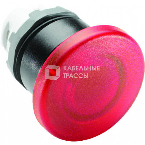 Кнопка MPM1-21R ГРИБОК красная (только корпус) без фиксации с по дсветкой 40мм | 1SFA611124R2101 | ABB