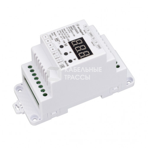 Декодер SMART-K23-DMX512-DIN (12-24V, 3x6A) | 027126 | Arlight