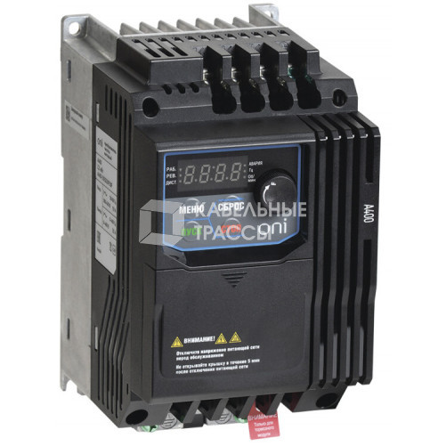 Преобразователь частоты A400 220В, 3Ф 3,7 kW 17А серии ONI | A400-23E037IP20F | ONI