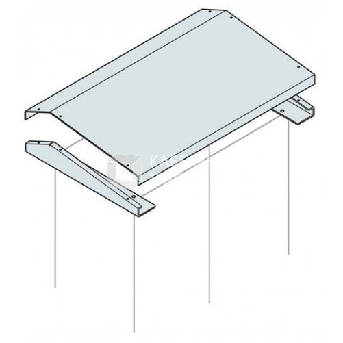 Крыша антидождевая для шкафов АМ2 1200x500мм ШхГ | TP1250K | ABB