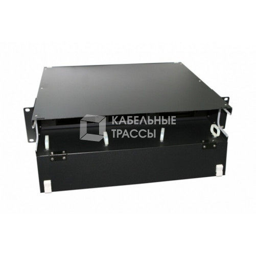 Патч-панель FO-19BX-2U-F0-6xSLT-W120H32-EMP 19”уни,пуст.корп.,2U,фикс.рама гориз.,6сл.(3х2),вм6 FPMпан.с ад/6 CSS оп.кас120х32мм | 48169 | Hyperline