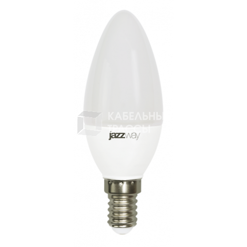 Лампа светодиодная LED 9Вт E14 230В 3000К PLED- SP C37 | 2859457A | Jazzway