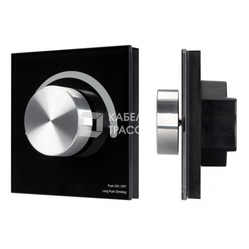 Панель Rotary SMART-P39-DIM Black (100-240V, 1.2A, TRIAC) | 028109 | Arlight