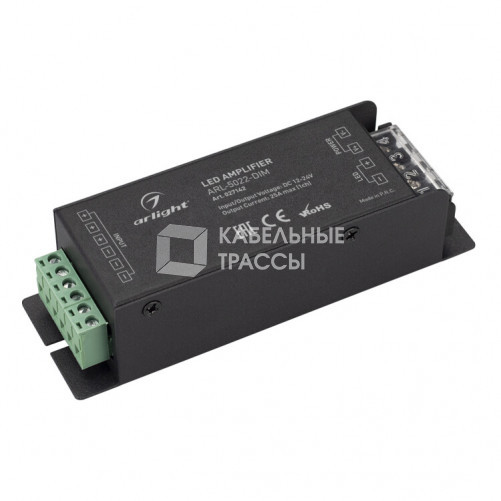 Усилитель ARL-5022-DIM (12-24V, 1x25A, 300-600W) | 027142 | Arlight