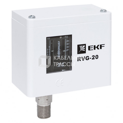 Реле избыточного давления EKF RVG-20-0,6 (0,6 МПа) | RVG-20-0,6 | EKF