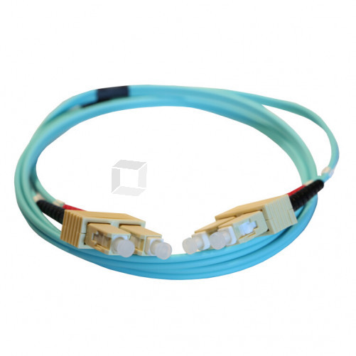 Оптоволоконный шнур OM 3 - многомодовый - 10 Giga - SC/SC - длина 2 м | 032610 | Legrand