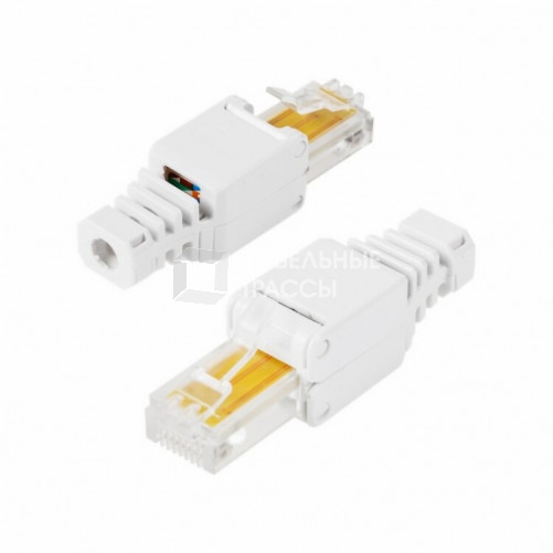 Разъем RJ-45(8P8C) под витую пару, UTP, категория 5e, самозажимной | 05-1051 | REXANT