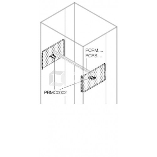 Плата перфорированная бок.уст.;H175;D500|1STQ009205A0000 | ABB