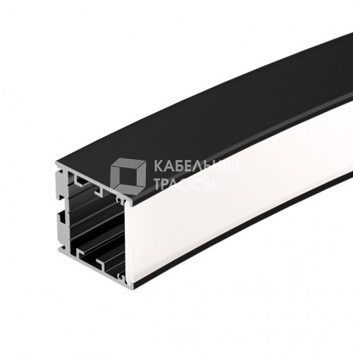 Профиль SL-ARC-3535-D1500-N90 BLACK (1180мм, дуга 1 из 4) | 026596 | Arlight