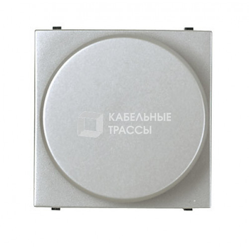 ABB Zenit Серебряный Светорегулятор поворотный 60-400W универсальный, (2 мод) | N2260.2 PL | 2CLA226020N1301 | ABB