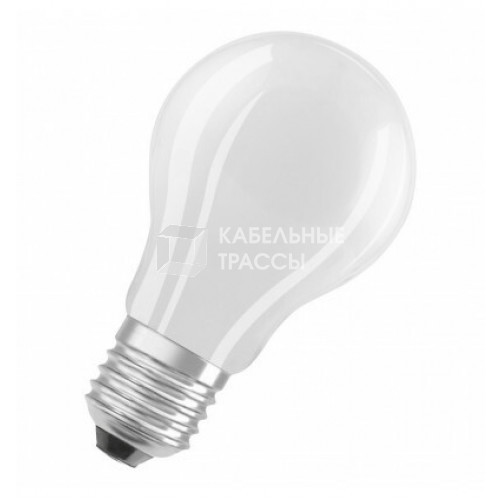 Лампа светодиодная LEDPCLA60D 7W/840 230VGLFR E27 10X1 | 4058075438958 | OSRAM