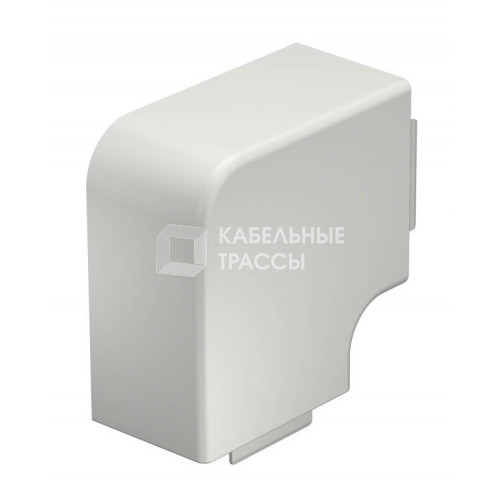 Крышка плоского угла кабельного канала WDK 60x90 мм (ПВХ,белый) (WDK HF60090RW) | 6192920 | OBO Bettermann