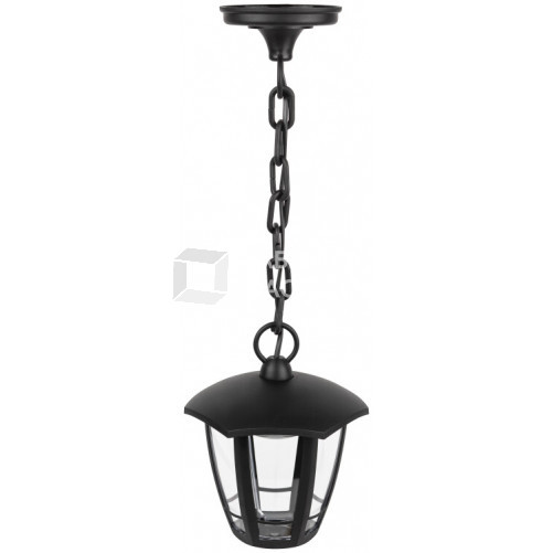 Садово-парковый светильник ДСУ 07-8-002 У1 «Марсель 1» черный 8Вт светодиодный подвесной | Б0057520 | ЭРА