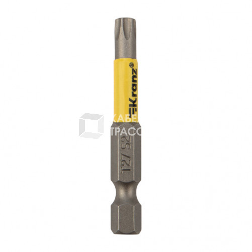 Бита для шуруповерта KRANZ Torx T27х50 мм (2 шт./уп.) |KR-92-0429-1 | Kranz