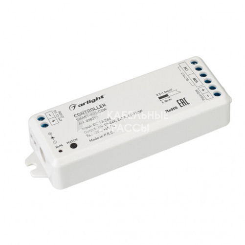 Контроллер SMART-K31-CDW (12-24V, 2x5A, 2.4G) | 028292 | Arlight