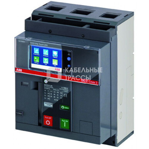 Выключатель автоматический стационарный E1.2B 1600 Ekip G Hi-Touch LSIG 4p F F | 1SDA071500R1 | ABB