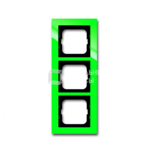 Рамка 3-постовая, серия axcent, цвет зелёный | 1754-0-4339 | 2CKA001754A4339 | ABB