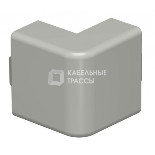 Крышка внешнего угла кабельного канала WDK 15x40 мм (ПВХ,серый) (WDK HA15040GR) | 6158366 | OBO Bettermann