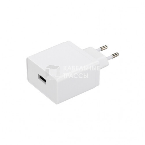Блок питания ARDV-24-5V-USB FAST (Quick Charge, 3A, 24W, White) | 023248 | Arlight