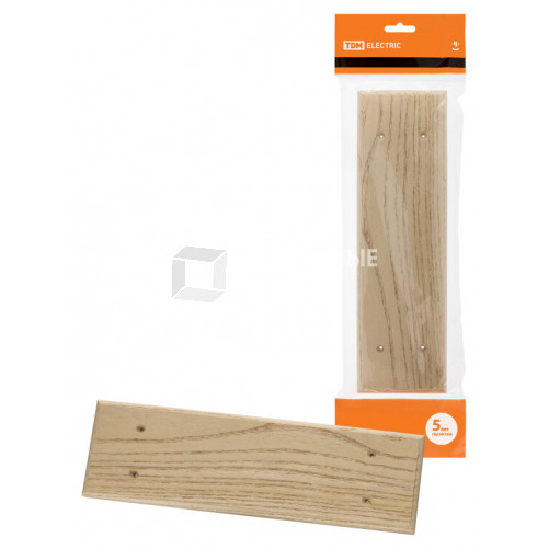 Накладка на бревно деревянная универсальная НБУ 1Пх4 280 мм, сосна | SQ1821-0038 | TDM