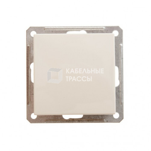 Wessen 59 Aqua Сл. кость Переключатель 1-клавишный, 10АХ, IP44 | VS610-156B-2-86 | SE