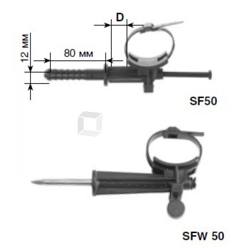 Фасадное крепление SFW50 (Расстояние от стены 60 мм) | 12301511 | NILED