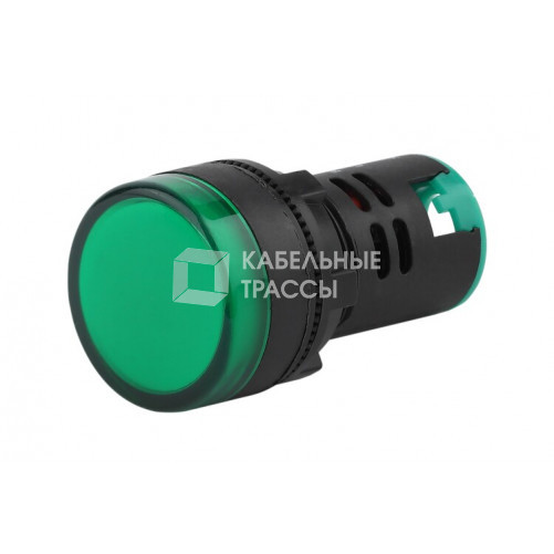 Лампа AD22DS(LED)матрица d22мм зеленый 230В (10/1000/12000) | Б0045619 | ЭРА