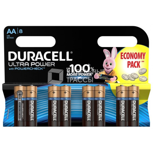 Батарейки Duracell LR6-8BL Ultra | Б0038763 | Duracell