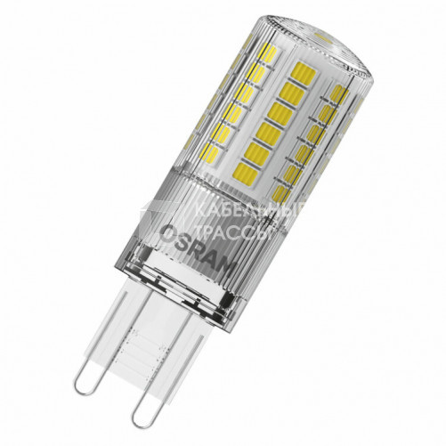 Лампа светодиодная LEDPPIN50 4,8W/840 230V G9 20X1 | 4058075271890 | OSRAM