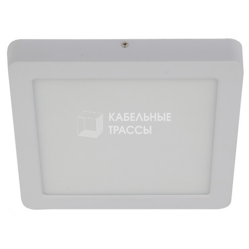 Светильник светодиодный квадратный накладной LED 9-18-4K 18W 220V 4000K, белый (10/350) | Б0031159 | ЭРА