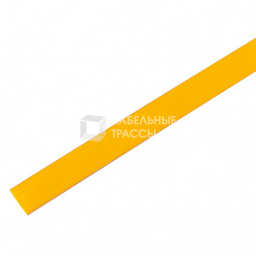 Термоусадочная трубка 16/8,0 мм, желтая, упаковка 50 шт. по 1 м | 55-1602 | PROconnect