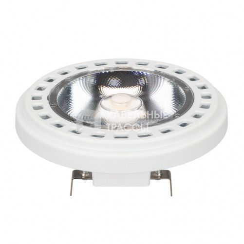 Лампа светодиодная AR111-UNIT-G53-15W- Day4000 (WH, 24 deg, 12V) | 026886 | Arlight