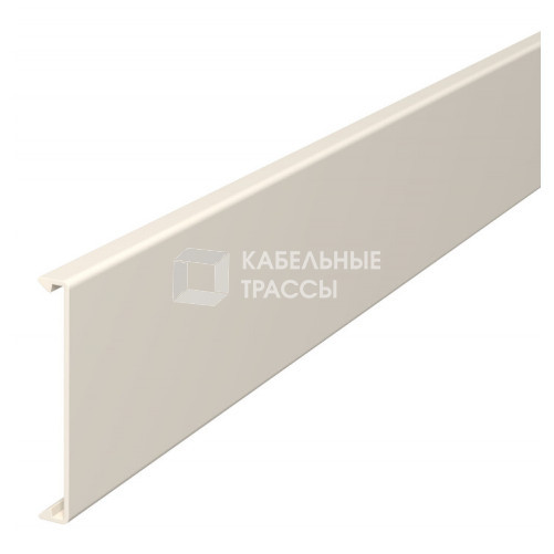 Крышка кабельного канала WDK 60x2000 мм (ПВХ,кремовый) (2410 60CW) | 6027660 | OBO Bettermann