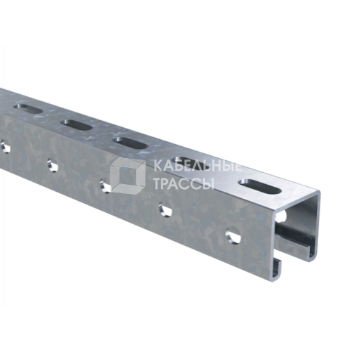 С-образный профиль 41x41, L800, толщ.2 мм, нержавеющая сталь AISI 304 | IBPV41080C | DKC