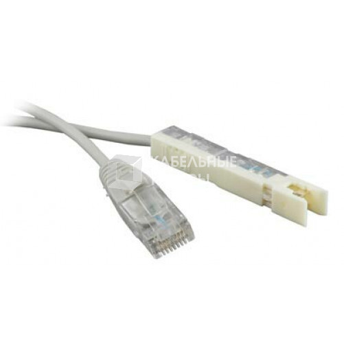 Патч-корд PC-110-RJ45-1P-CX-3M-LSZH-GY 110 тип-RJ45, 1 пара, LSZH, 3 м, серый | 229895 | Hyperline