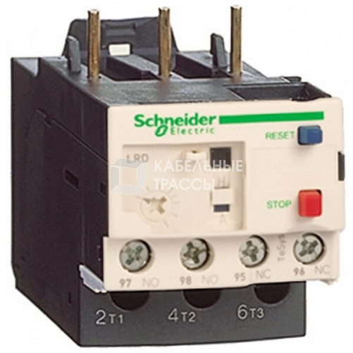 ТЕПЛ. РЕЛЕ ПЕРЕГРУЗКИ 1.6 A 2,5 | LRD076 | Schneider Electric