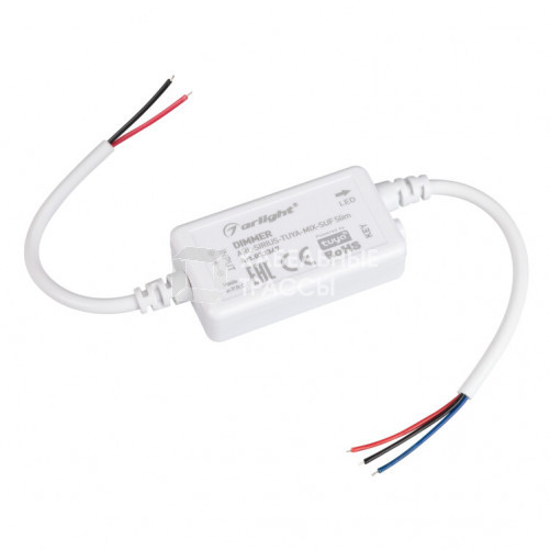 Диммер ARL-SIRIUS-TUYA-MIX-SUF Slim (12-24V, 2x3A, 2.4G) (Arlight, IP20 Пластик, 3 года) | 032347 | Arlight