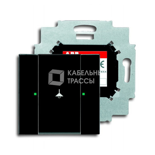 6125/01-81-500 Сенсор 1-кл. с коплером в комплекте, антрацит | 6115-0-0205 | 2CKA006115A0205 | ABB