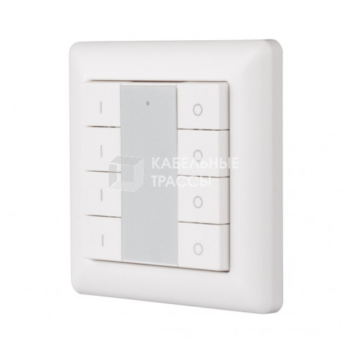 Панель Knob SR-KN9550K8-UP White (KNX, DIM) | 021370 | Arlight