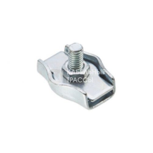 Соединитель (зажим) для троса одинарный (Simplex) 6 мм | CM622006 | DKC