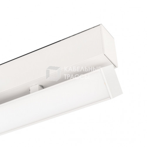 Светильник MAG-FLAT-FOLD-45-S205-6W Warm3000 (WH, 100 deg, 24V) | 026985 | Arlight