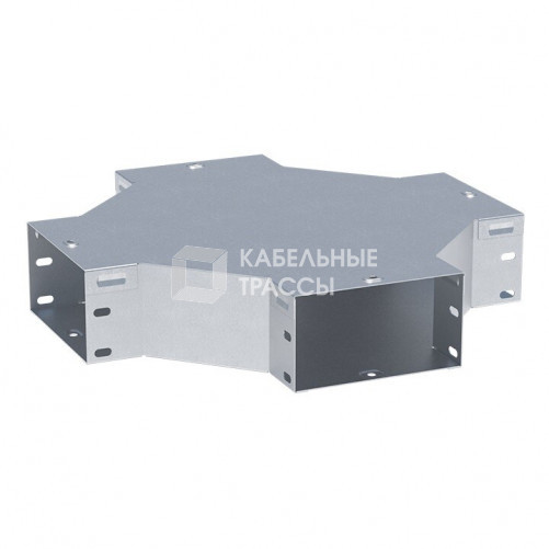 Ответвитель крестообразный 50х200 мм INOX EKF | x5020008-INOX | EKF